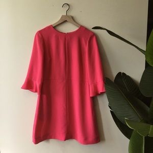 Banana Republic Bell sleeve pink dress